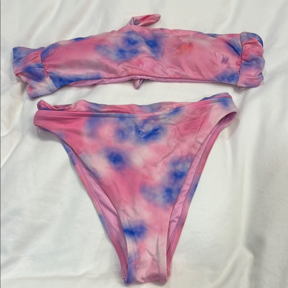 Victoria’s Secret High Waisted Tie Dye Bikini